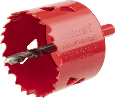 Wolfcraft - gatenzaag 60mm - bim gatenboor 60 mm - gatzaag - 5484000