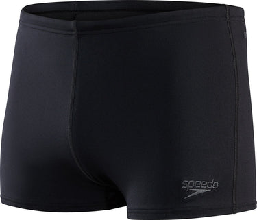 Speedo endurance+ aquashort heren - zwembroek heren - chloorbestendige zwemshort heren - zwemboxer heren met trekkoord - zwart - l