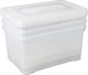 Curver allibert handy opbergbox - 3x50 liter - set van 3 - transparant