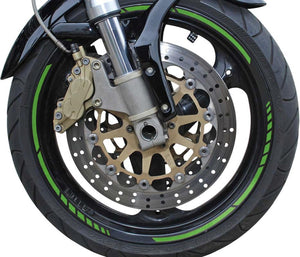 Foliatec pin-striping 'racing' voor velgen neon-groen - breedte = 7mm: 14x 41cm