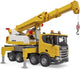 Bruder 3571 vrachtwagen scania 560r liebherr kraan met truck