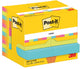 Post-it zelfklevende memoblaadjes 653-12-pop multikleur 100 vel 12 pak