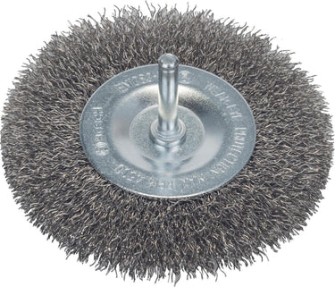 Bosch 6mm schijfborstel 100 gegolfd 0.3 inox