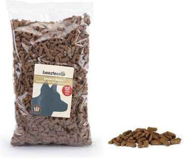 Beeztees gerookte kluifjes - hondenkoekjes - hondensnack - voordeelverpakking - 1400 gram