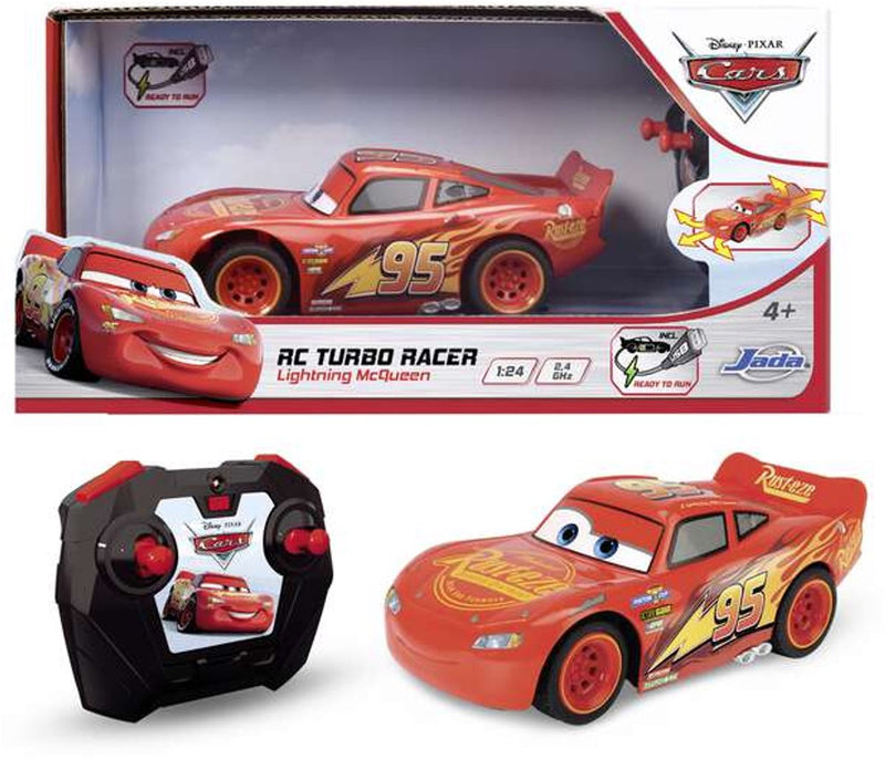 Load image into Gallery viewer, Dickie rc cars 3 lightning mcqueen turbo racer
