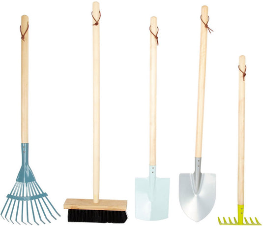 Small foot - houten kinder tuingereedschap, 8dlg.