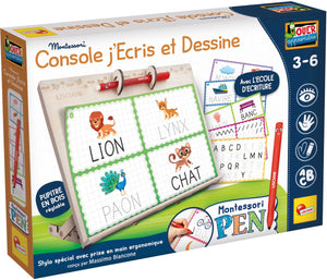 Lisciani montessori pen consolle scrivo e disegno ed. francese