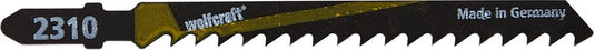 Wolfcraft - decoupeerzaagblad 100mm - hcs, t-schacht - 2 stuks - decoupeerzaagbladen - 2310000