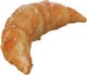 Trixie kauwsnack hond denta fun - croissant 11cm, runderhuid met kip - glutenvrij, 50 st