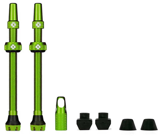 Muc-off v2 tubeless ventielset 60 mm, groen