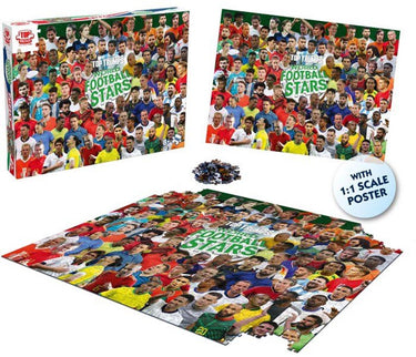 Winning moves puzzel - - world football stars 2026 - 1000 stukjes - vanaf 8 jaar