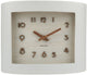 Karlsson tafelklok sole squared - wit - 8.4x22.1x16.9cm - modern