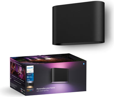 Philips hue dymera muurlamp - wit en gekleurd licht - zwart