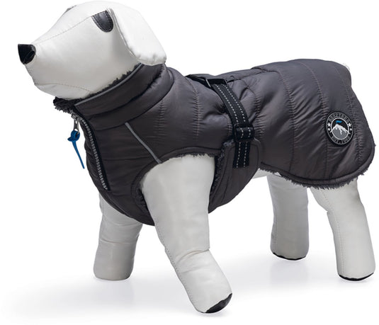 Beeztees bobby - hondenjas - grijs - 24 cm