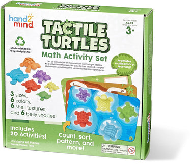 Learning resources tactile turtles maths activity set - 3+