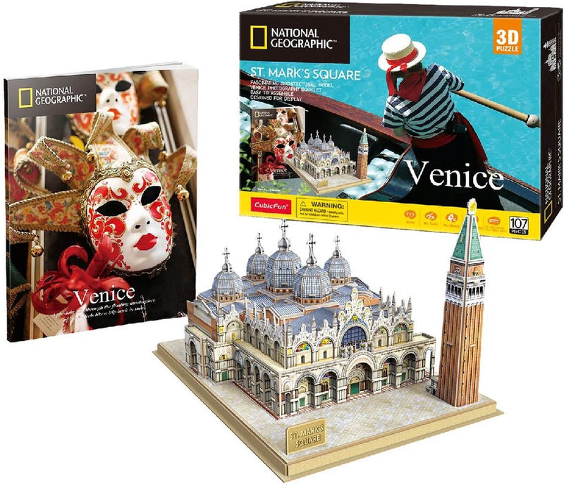 Load image into Gallery viewer, Cubic fun 3d-puzzel ng piazza san marco (2010315)
