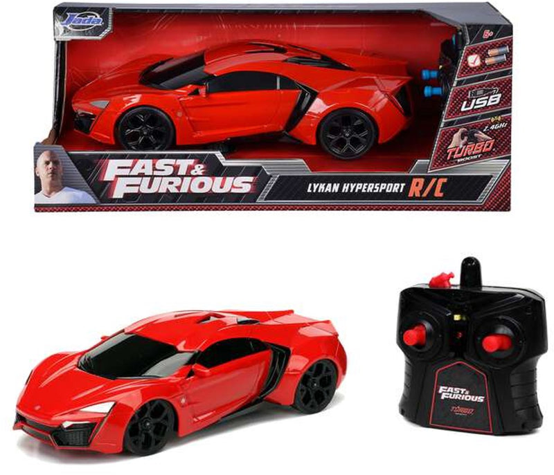 Load image into Gallery viewer, Jada rc bestuurbare auto fast furious rc lykan hypersport - 1:17
