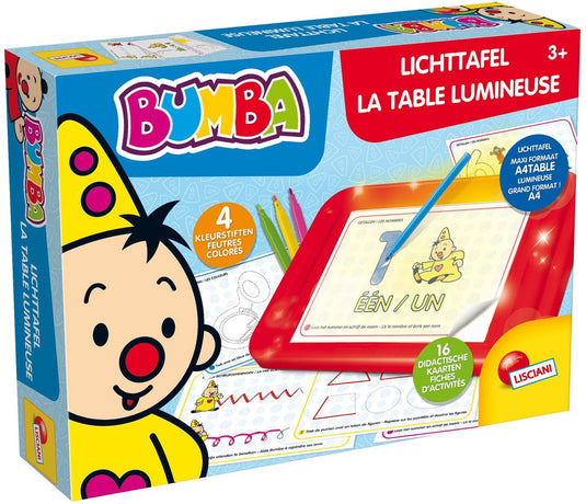 Lisciani bumba learning game with lighting table