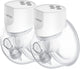 Momcozy s12pro handsfree borstkolf - 2 stuks - extra stil en compact - elektrisch - oplaadbaar - wit
