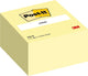 Post-it® notes, kubus, canary yellow™, 76 x 76 mm, 450 blaadjes kubus