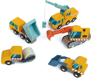 Tender leaf toys tender leaf transport - bouwwagens - hout - 3 jaar