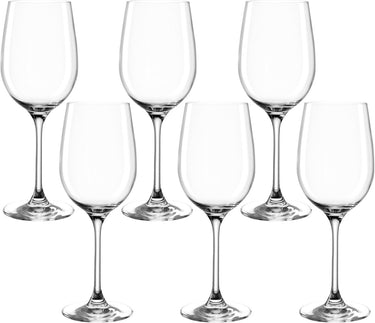 Leonardo ciao+ witte wijnglasglas 370ml - set 6