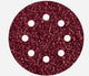 Wolfcraft - 25 schuurschijven ø 125 mm - korrel 40 - schuurpapier met klittenband voor hout en metaal - voor excentrische schuurmachine - 2069100