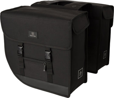 Fastrider hybrid large dubbele fietstas zwart - 35l