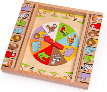 Bigjigs dieren shut the box