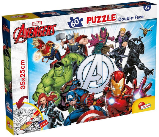 Lisciani marvel puzzle df m-plus 60 avengers