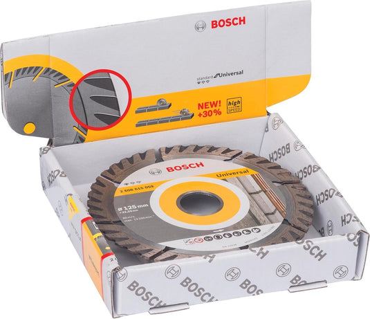Bosch diamantschijf 10x prof univ 125 22,23