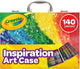 Crayola - hobbypakket - kleurkoffer inspiratie voor kinderen - 140 stuks