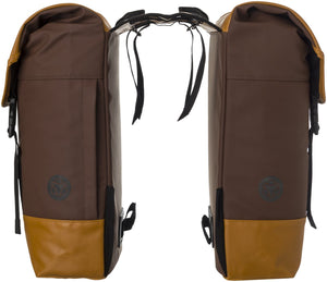 Pic dwr dubbele fietstas urban pumpkin se