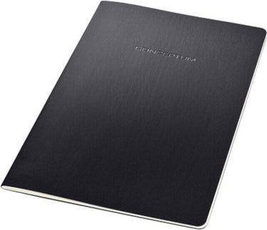 Sigel - notitieboek - conceptum - a6 - zwart - softcover - 64 pagina's - lijn - 80 grams papier - si-co865