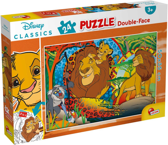 Lisciani disney puzzle df plus 24 re leone