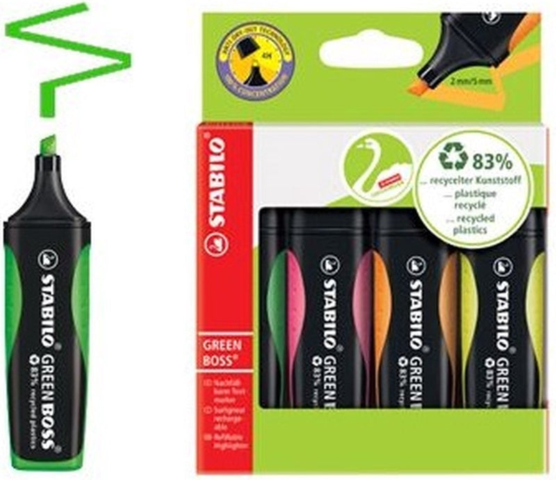 Load image into Gallery viewer, Stabilo tekstmarker green boss multikleur
