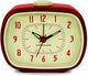 Kikkerland retro wekker rood - classic alarm clock - vintage - slaapkamer accessoire