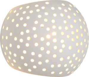 Lucide gipsy - wandlamp - 1xg9 - wit
