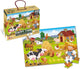 Amuuso puzzel boerderij 90x60 - 48st.