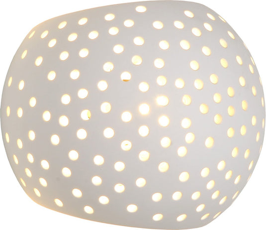 Lucide gipsy - wandlamp - 1xg9 - wit