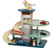 Classic world houten vintage garage met auto's, 11dlg.