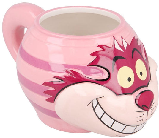 Stor alice in wonderland - cheshire cat - mok - 500 ml -