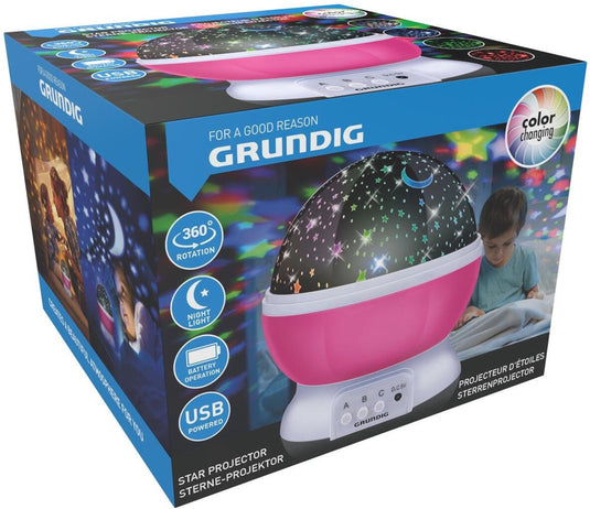 Grundig - sterrenprojector - multicolor - nachtlampje - kinderkamer - sterrenlamp