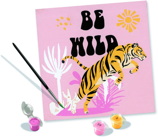 Ravensburger schilderen op nummer - be wild