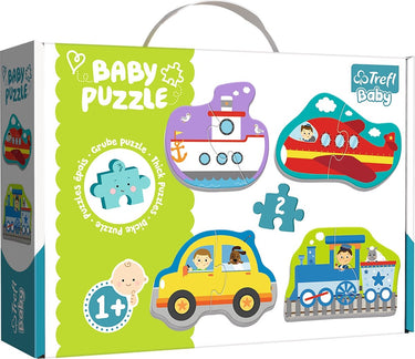 Trefl baby transport puzzel - 8 stukjes