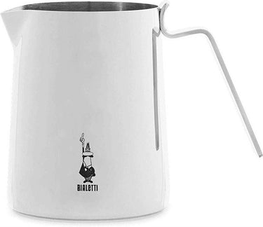 Bialetti elegance melkkan 300 ml – rvs melkopschuimkan – barista pitcher – vaatwasserbestendig