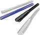 Gbc clickbind bindruggen voor 45 a4 vel - rugbreedte van 8mm - wit - 50 stuks