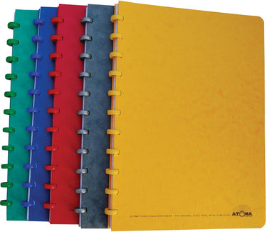 Atoma patroonschrift formaat 21 x 29,7 cm (a4) 100 bladzijden gelijnd