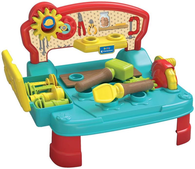 Load image into Gallery viewer, Clementoni baby - montessori werkbank met houten elementen
