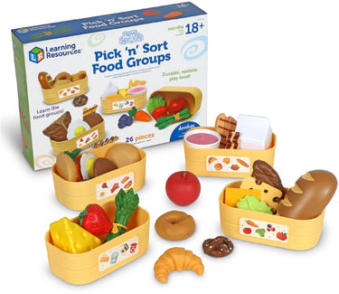 Learning resources speelgoed voedselgroepen set - educatief speelgoed. - 3+
